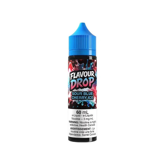 Sour Blue Cherry Ice 60mL E-Liquid – Flavour Drop