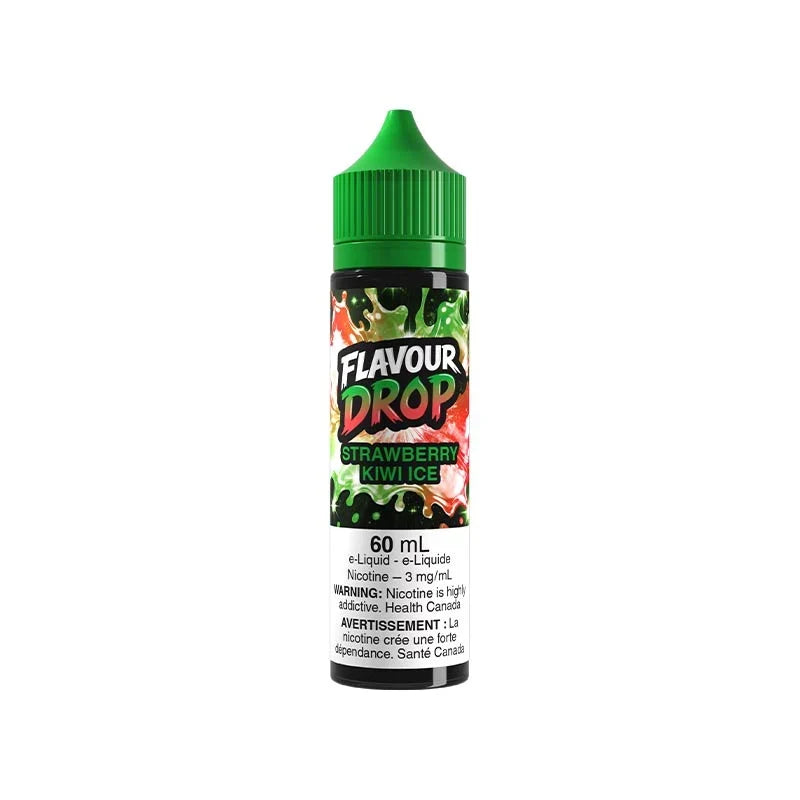 Strawberry Kiwi Ice 60mL E-Liquid – Flavour Drop