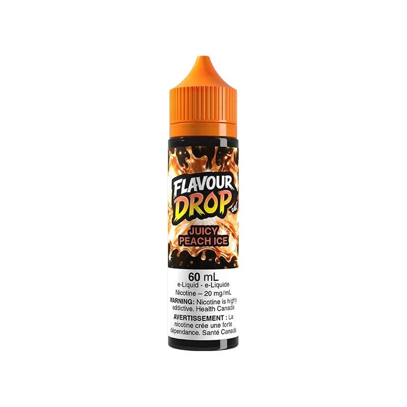 Juicy Peach Ice Salt Nic E-Liquid – Flavour Drop