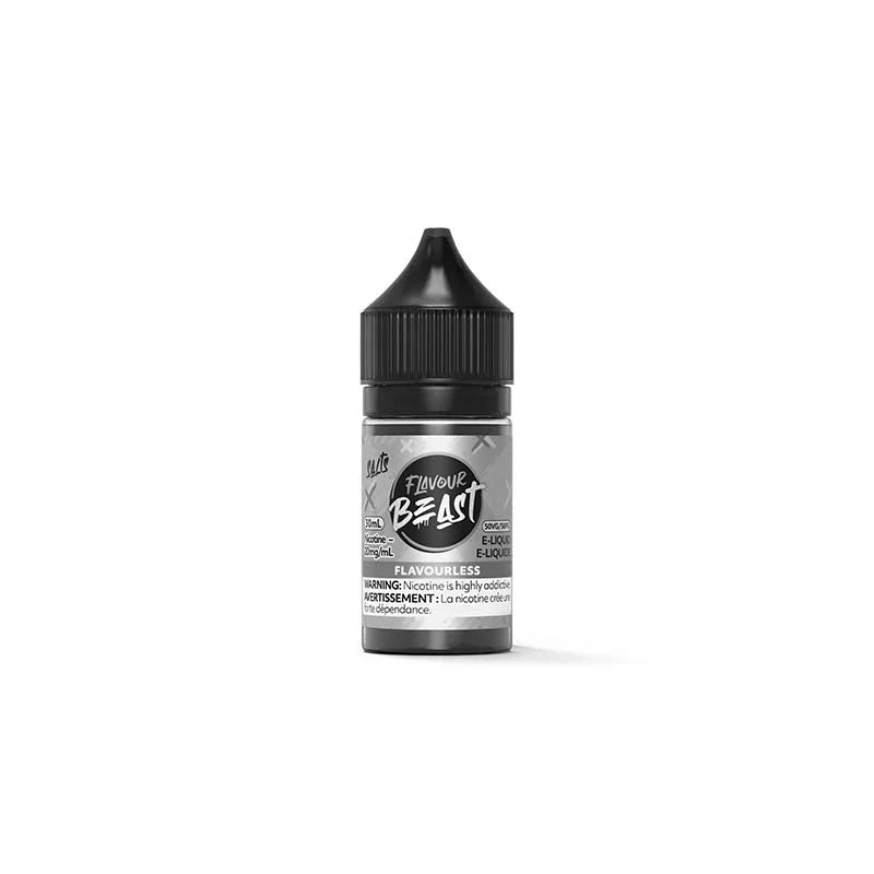 Flavourless Salt Nic E-Liquid – Flavourless Beast