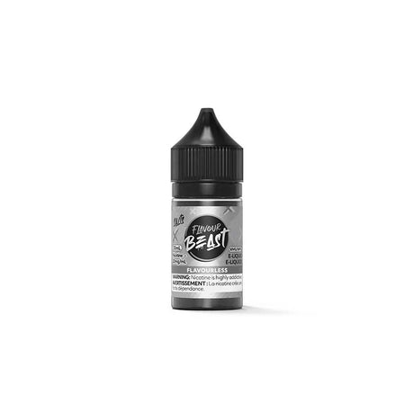 Flavourless Salt Nic E-Liquid – Flavourless Beast