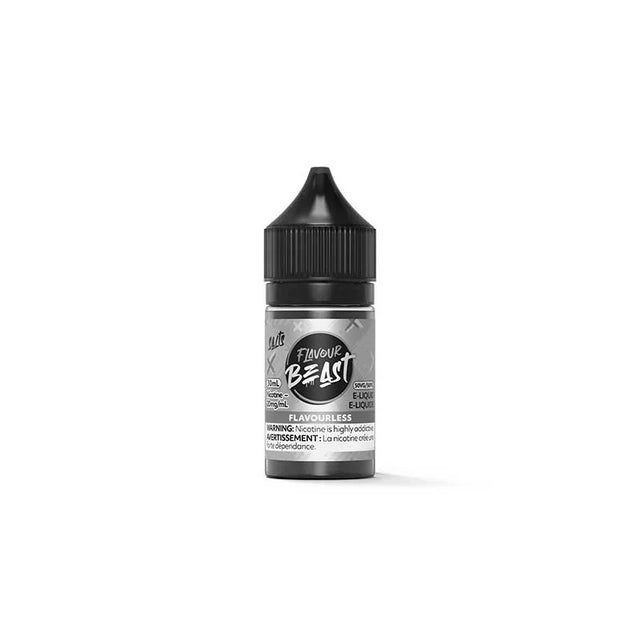 Flavourless Salt Nic E-Liquid – Flavourless Beast