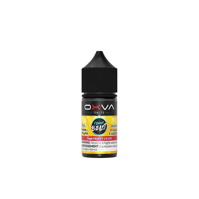 Fruity CG Ice Salt Nic E-Liquid – Flavour Beast X OXVA
