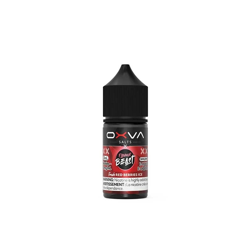 Red Berries Ice Salt Nic E-Liquid – Flavour Beast X OXVA