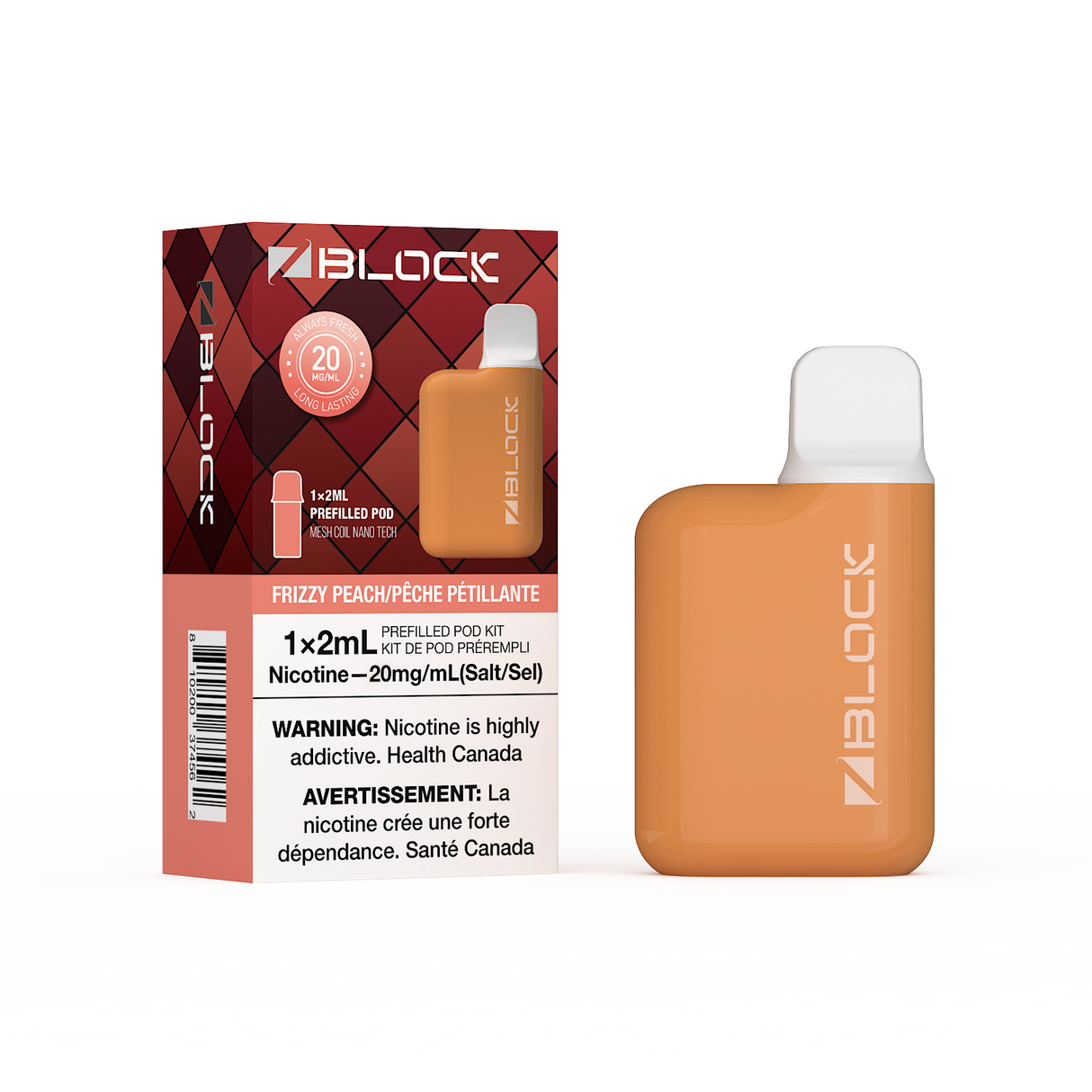 Frizzy Peach – ZBlock 2mL Starter Kit