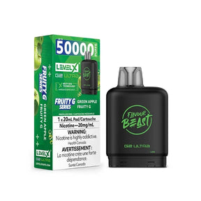Green Apple Fruity G – Level X G2 Ultra 50K Flavour Beast Prefilled Pod