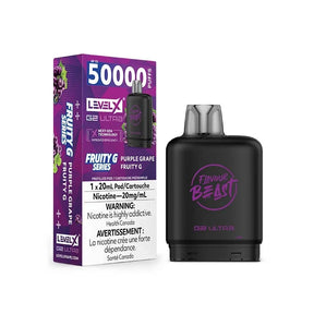 Purple Grape Fruity G – Level X G2 Ultra 50K Flavour Beast Prefilled Pod