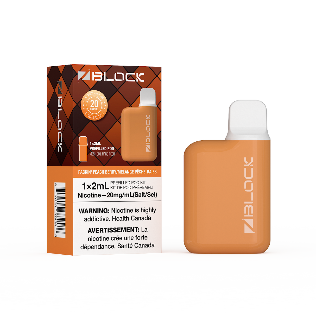 Packin Peach Berry – ZBlock 2mL Starter Kit