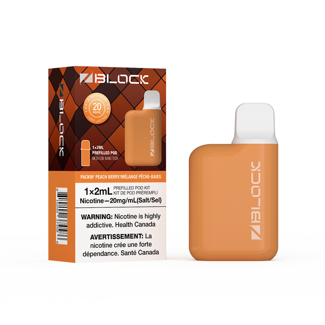 Packin Peach Berry – ZBlock 2mL Starter Kit