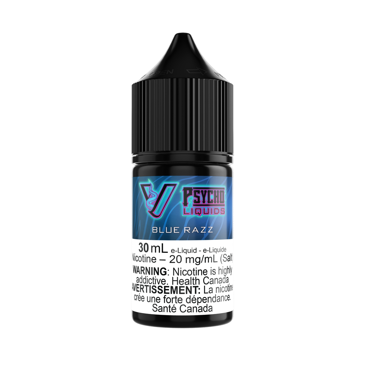 Psycho Liquids - 30mL SALT - Blue Razz