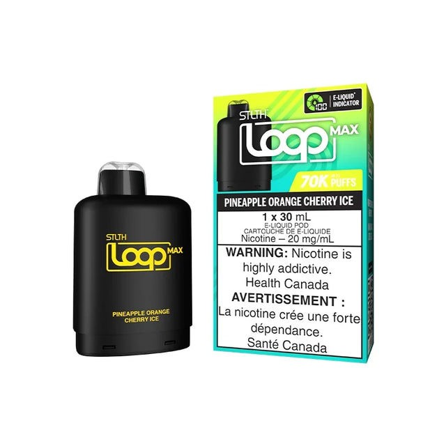 Pineapple Orange Cherry Ice – STLTH Loop Max 70K Pod