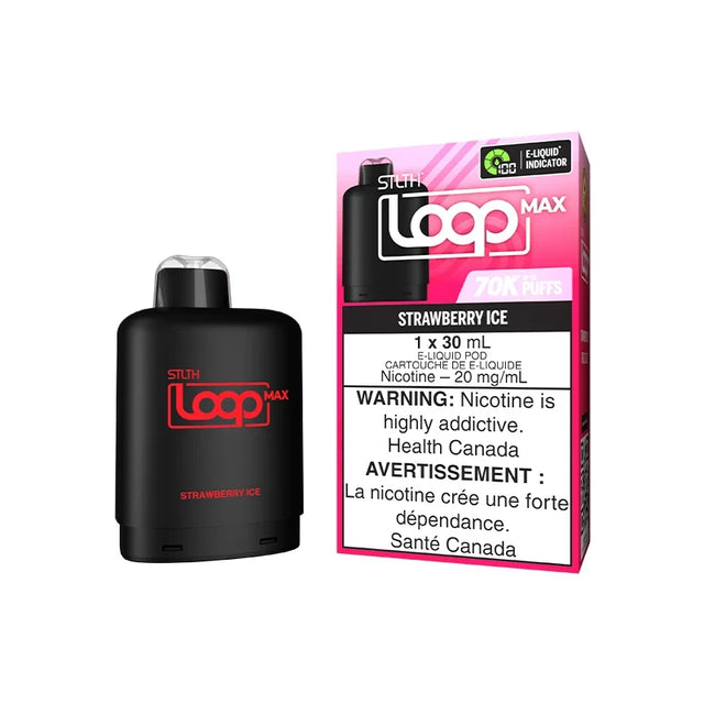 Strawberry Ice – STLTH Loop Max 70K Pod