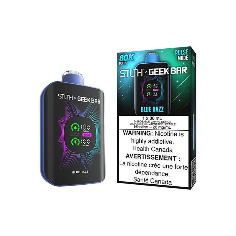 STLTH x Geek Bar 80K Disposable - Blue Razz