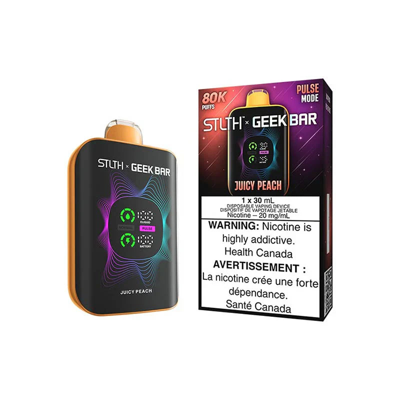 STLTH x Geek Bar 80K Disposable - Juicy Peach