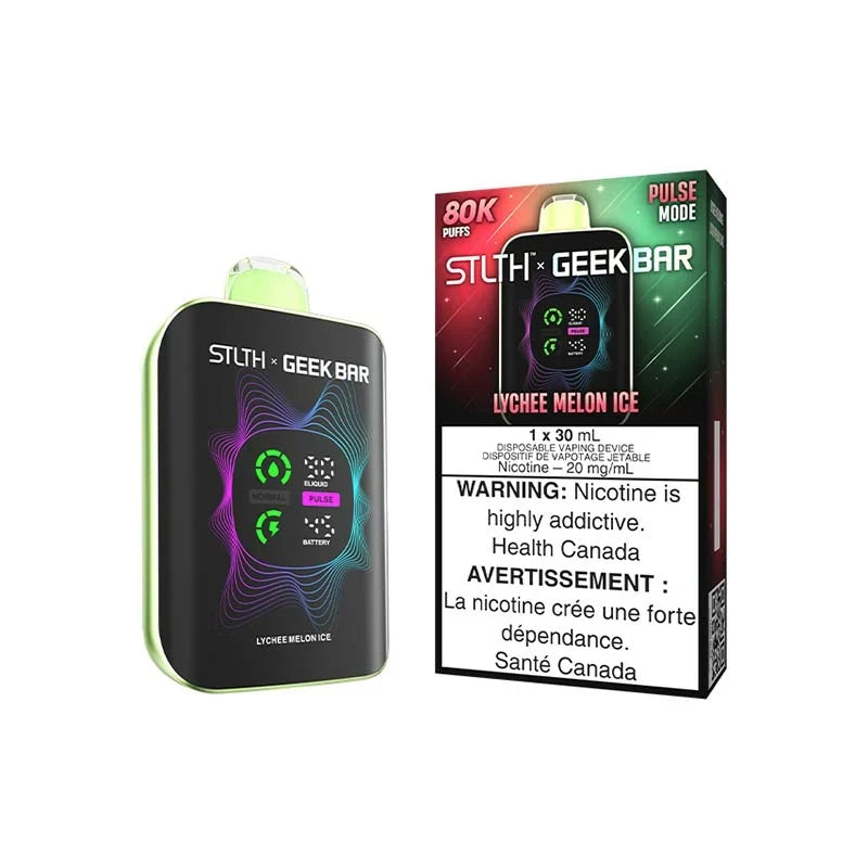 Lychee Melon Ice – STLTH x Geek Bar 80K Disposable Vape
