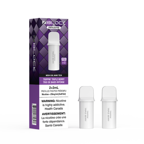 Trippin Triple Berry – ZBlock 2mL Pod 2-Pack Prefilled Pod