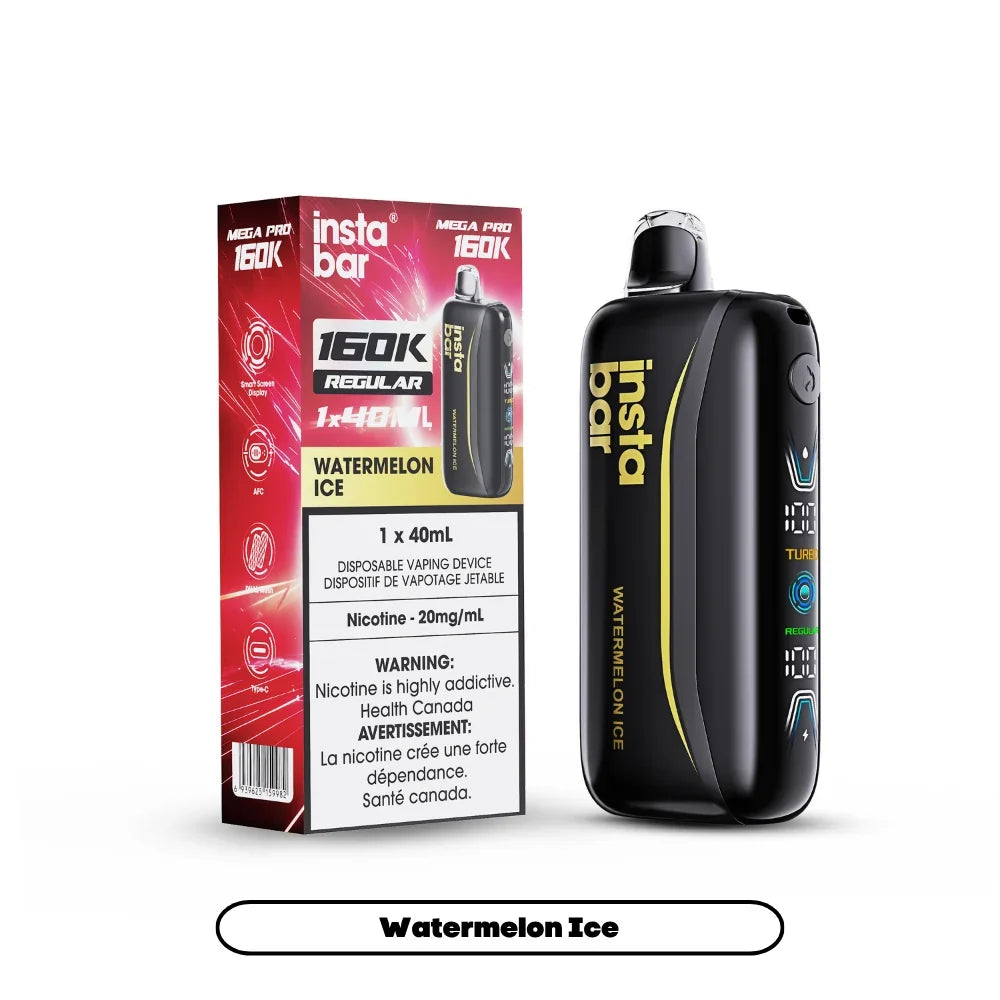 Watermelon Ice – Insta Bar Mega Pro 160K Disposable Vape