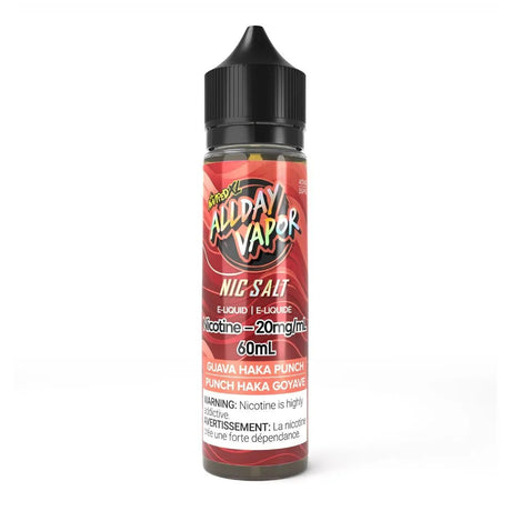 ALLDAY VAPOR - Guava Haka Punch Salt by All Day Vapor 60mL - Psycho Vape