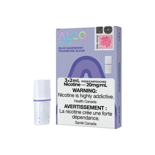 ALLO - ALLO Sync Pod Pack - Blue Raspberry - Psycho Vape