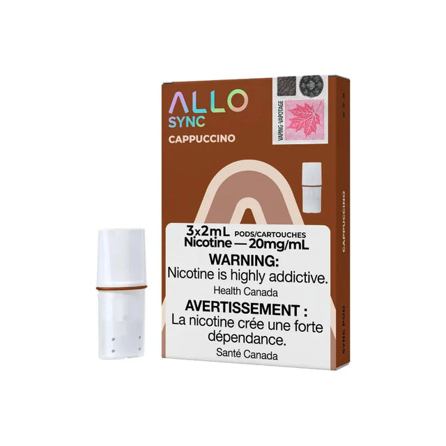 Shop ALLO Sync Pod Pack - Capuccino - at Vapeshop Mania