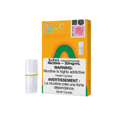 ALLO - ALLO Sync Pod Pack - Honeydew Menthol - Psycho Vape