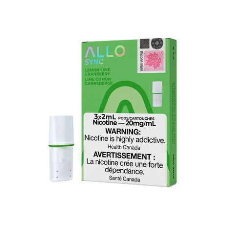 ALLO - ALLO Sync Pod Pack - Lemon Lime Cranberry - Psycho Vape