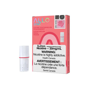 Shop ALLO Sync Pod Pack - Lychee Watermelon Strawberry - at Vapeshop Mania