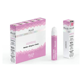 Shop ALLO Ultra 1600 Disposable - Blue Raspberry Peach - at Vapeshop Mania