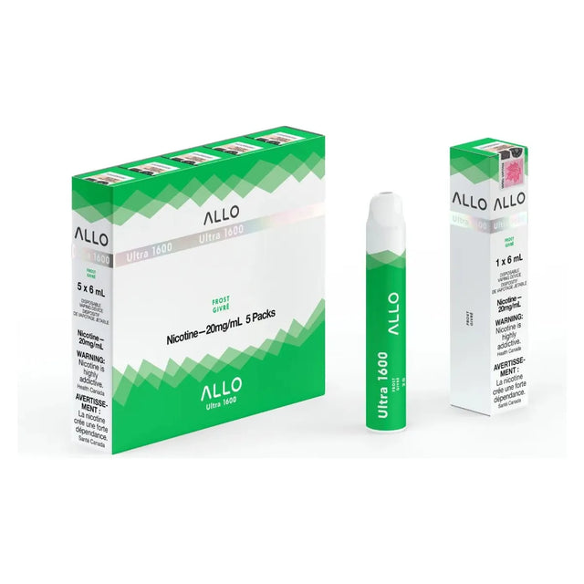 ALLO - ALLO Ultra 1600 Disposable - Frost - Psycho Vape