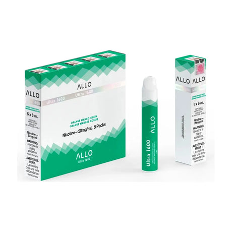 ALLO - ALLO Ultra 1600 Disposable - Orange Mango Guava - Psycho Vape