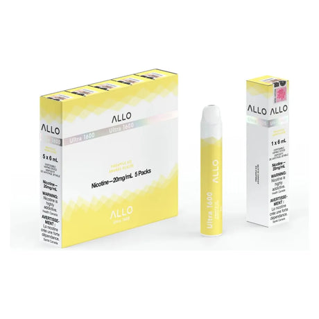 ALLO - ALLO Ultra 1600 Disposable - Pineapple Ice - Psycho Vape