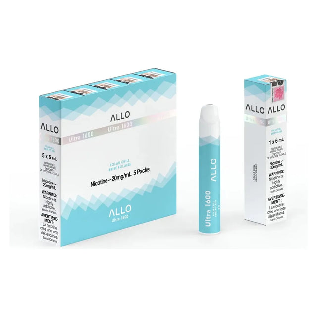 Shop ALLO Ultra 1600 Disposable - Polar Chill - at Vapeshop Mania