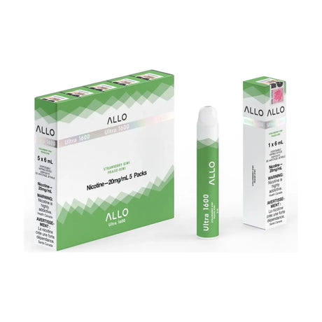 ALLO - ALLO Ultra 1600 Disposable - Strawberry Kiwi - Psycho Vape