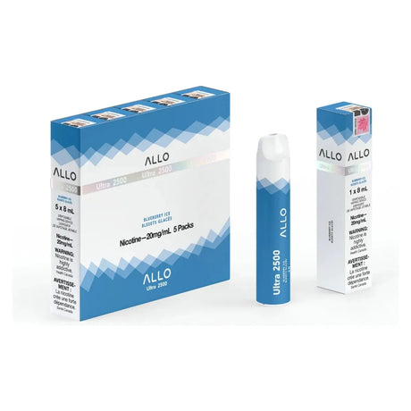 Shop ALLO Ultra 2500 Disposable - Blueberry Ice - at Vapeshop Mania