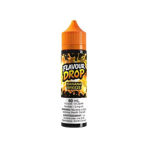 Banana Breeze 60mL E-Liquid – Flavour Drop - Psycho Vape