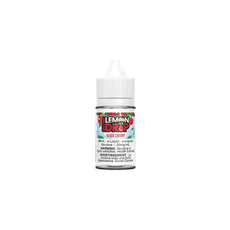 LEMON DROP - Black Cherry Ice Salt By Lemon Drop E-Juice - Psycho Vape