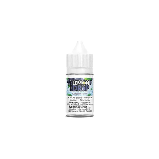 LEMON DROP - Black Currant Ice Salt By Lemon Drop E-Juice - Psycho Vape