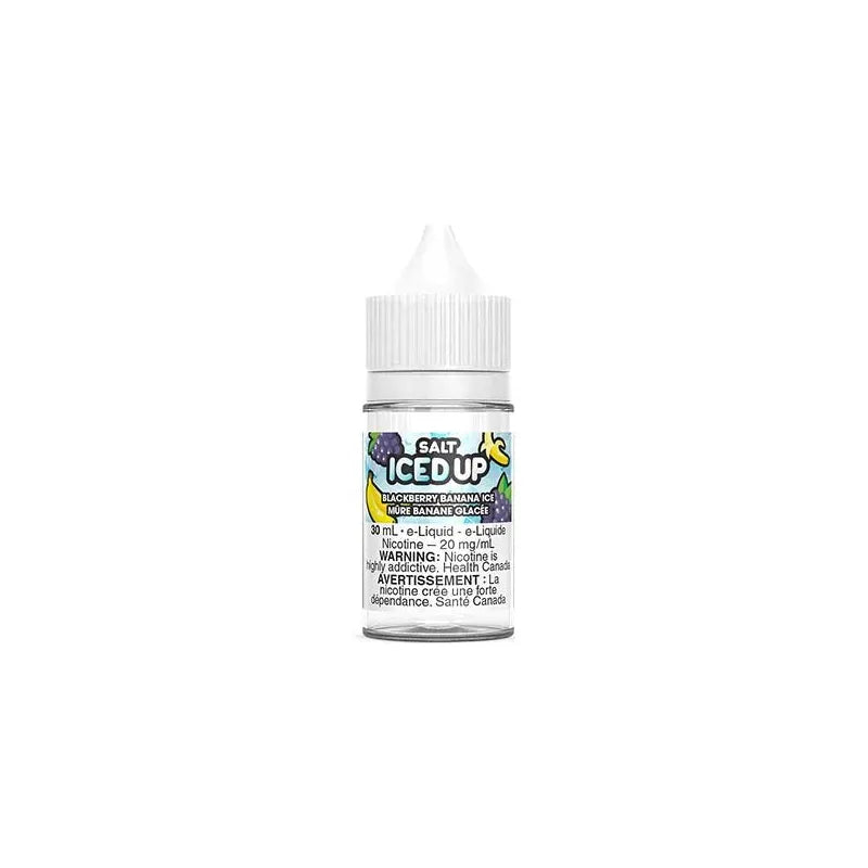 ICED UP - Blackberry Banana Ice by Iced Up Salt Juice - Psycho Vape