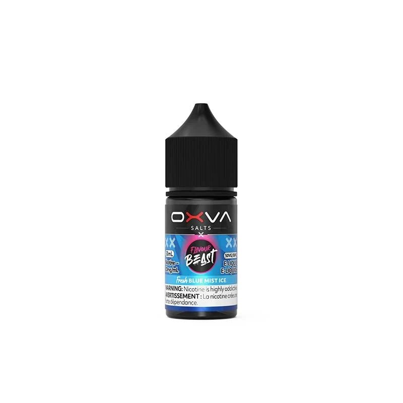 Blue Mist Ice Salt Nic E-Liquid – Flavour Beast X OXVA - Psycho Vape