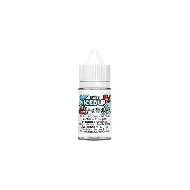 Shop Blue Razz Cherry Ice by Iced Up Salt Juice - at Vapeshop Mania