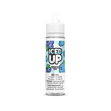 Shop Blue Razz Ice by Iced Up E-Liquid - at Vapeshop Mania