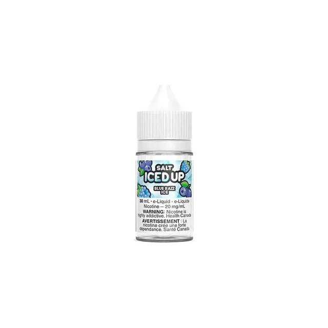 ICED UP - Blue Razz Ice by Iced Up Salt Juice - Psycho Vape