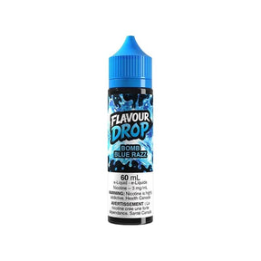 Bomb Blue Razz 60mL E-Liquid – Flavour Drop - Psycho Vape