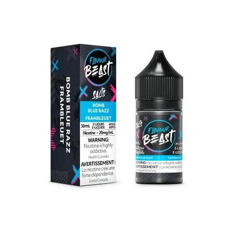 FLAVOUR BEAST - Bomb Blue Razz Salt by Flavour Beast E-Liquid - Psycho Vape