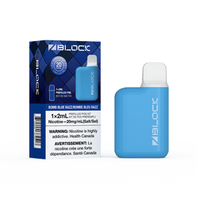 Bomb Blue Razz – ZBlock 2mL Starter Kit - Psycho Vape