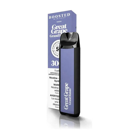 BOOSTED - Boosted Bar Plus 3000 Disposable - Great Grape - Psycho Vape