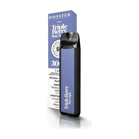 BOOSTED - Boosted Bar Plus 3000 Disposable - Triple Berry - Psycho Vape