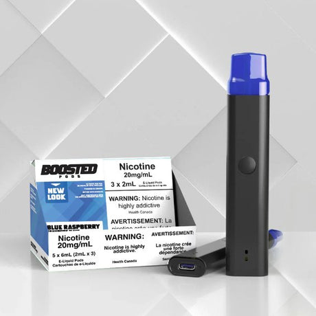 BOOSTED - Boosted Pods Blue Raspberry - Psycho Vape