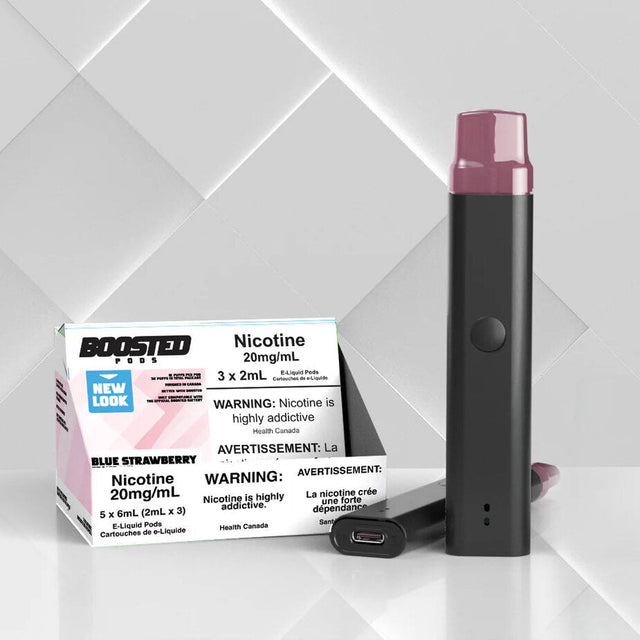 Boosted - Boosted Pods Blue Strawberry - Psycho Vape