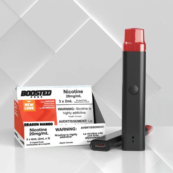 Boosted - Boosted Pods Dragon Mango - Psycho Vape